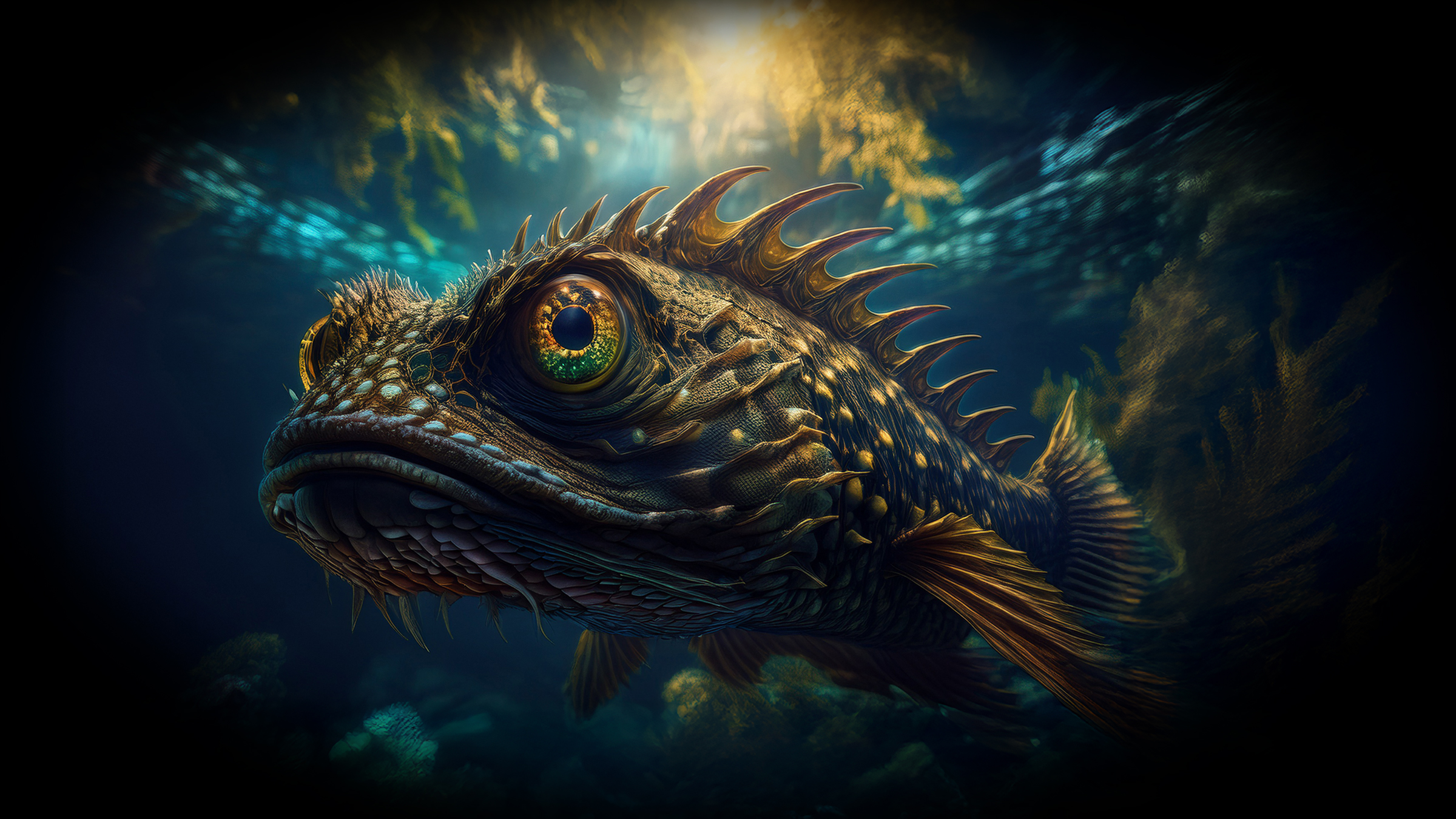 Dreamland Ocean Dragon fish #04