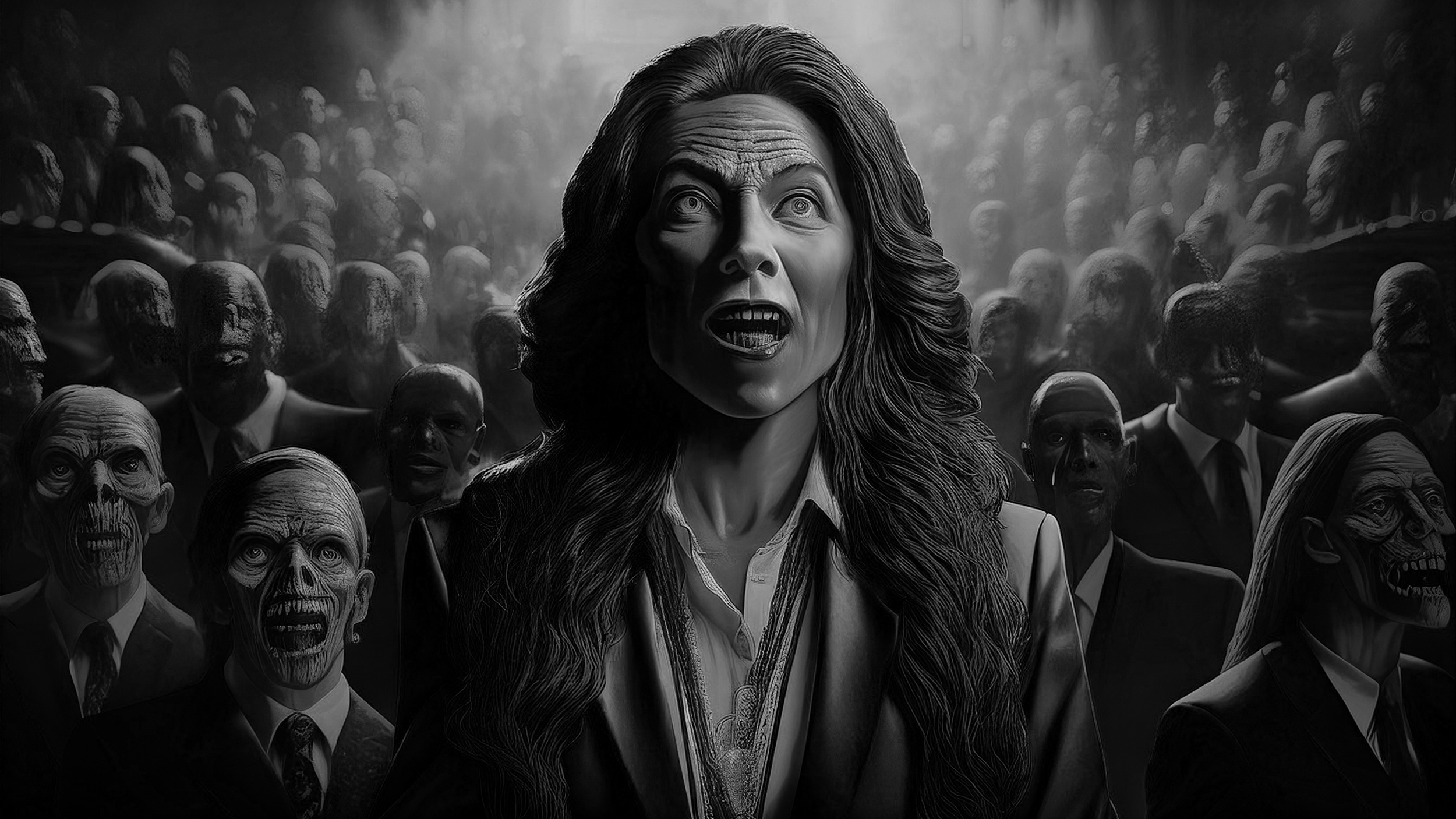 The infected are among us, manipulated by their desires of grandeur and self-indulgence, beware of their grift.