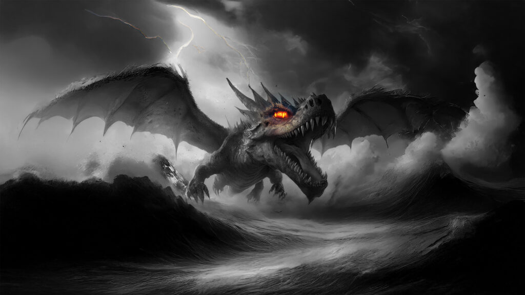 Dragons have earned their fierce reputation, they are revered and respected. 